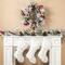 Glitzhome® 5" Christmas Metal Nativity Scene Stocking Holder Set